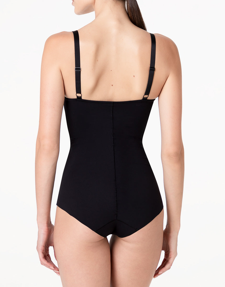 Lovable Body Bliss Sculpt Shaping Body senza ferretto nero, microfibra