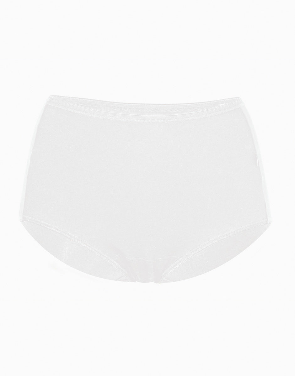 Lovable Lovely slip maxi bianco in cotone soft elasticizzato