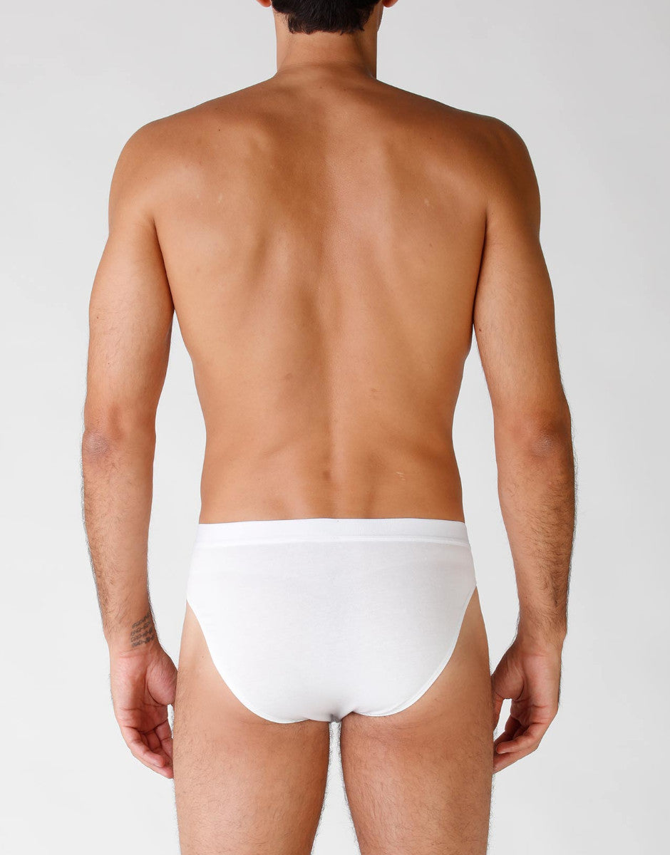 Lovable Value Elegance slip uomo in cotone elasticizzato bianco 4 pezzi