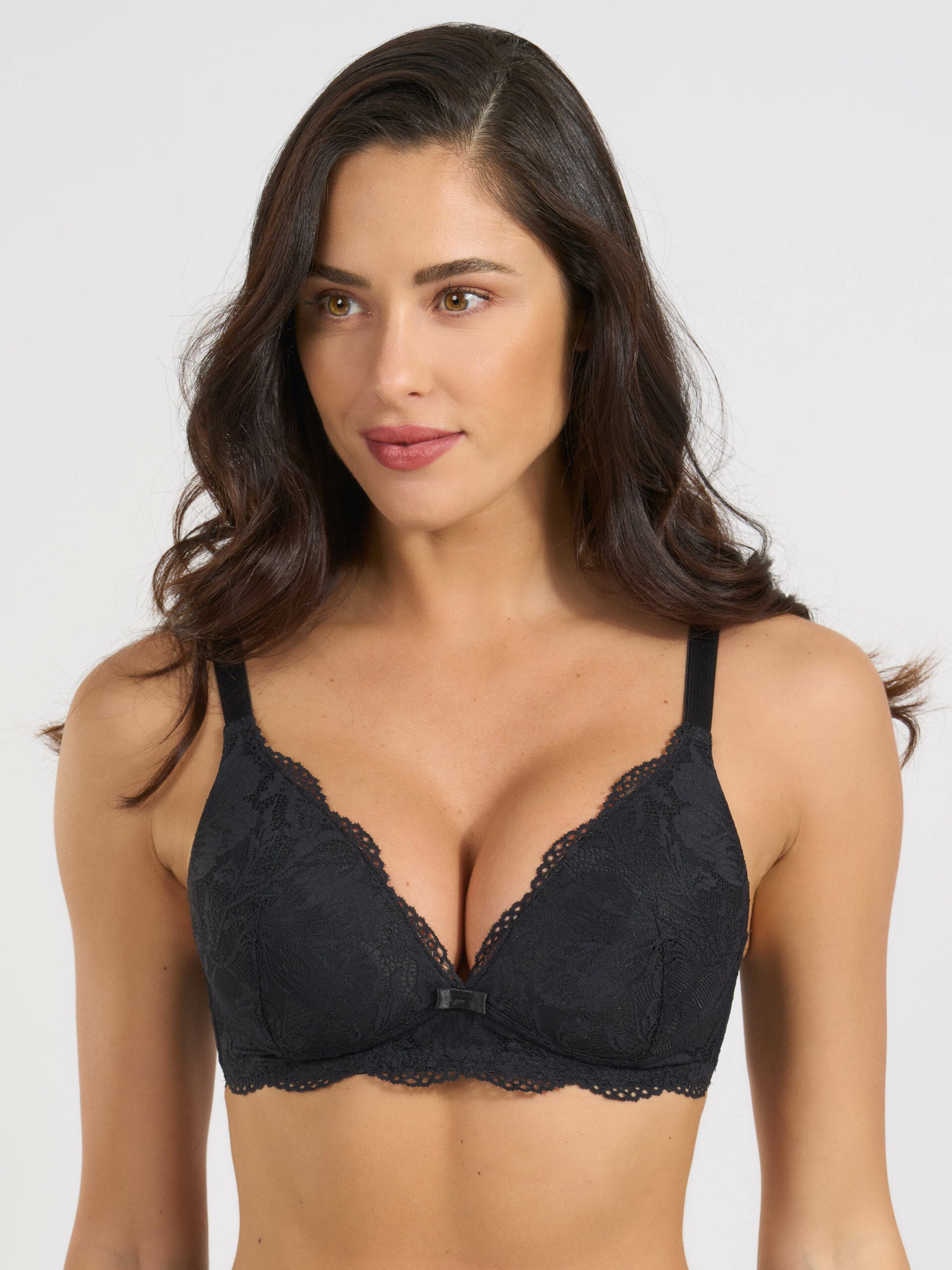 SPIMAN Monamour CAROL reggiseno triangolo imbottito in pizzo