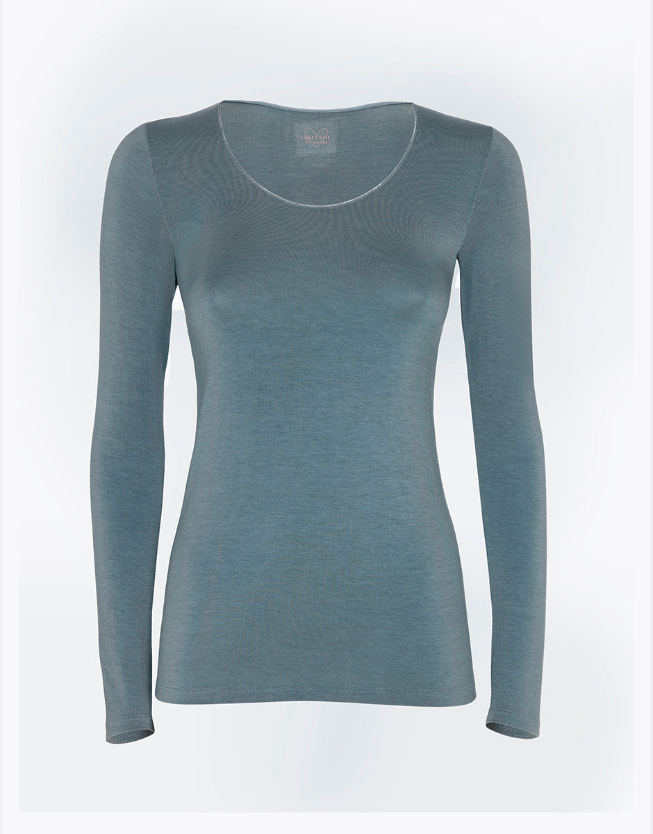 Lovable Basic Soul Maglia Manica Lunga Scollo Ampio maglia carta da zucchero