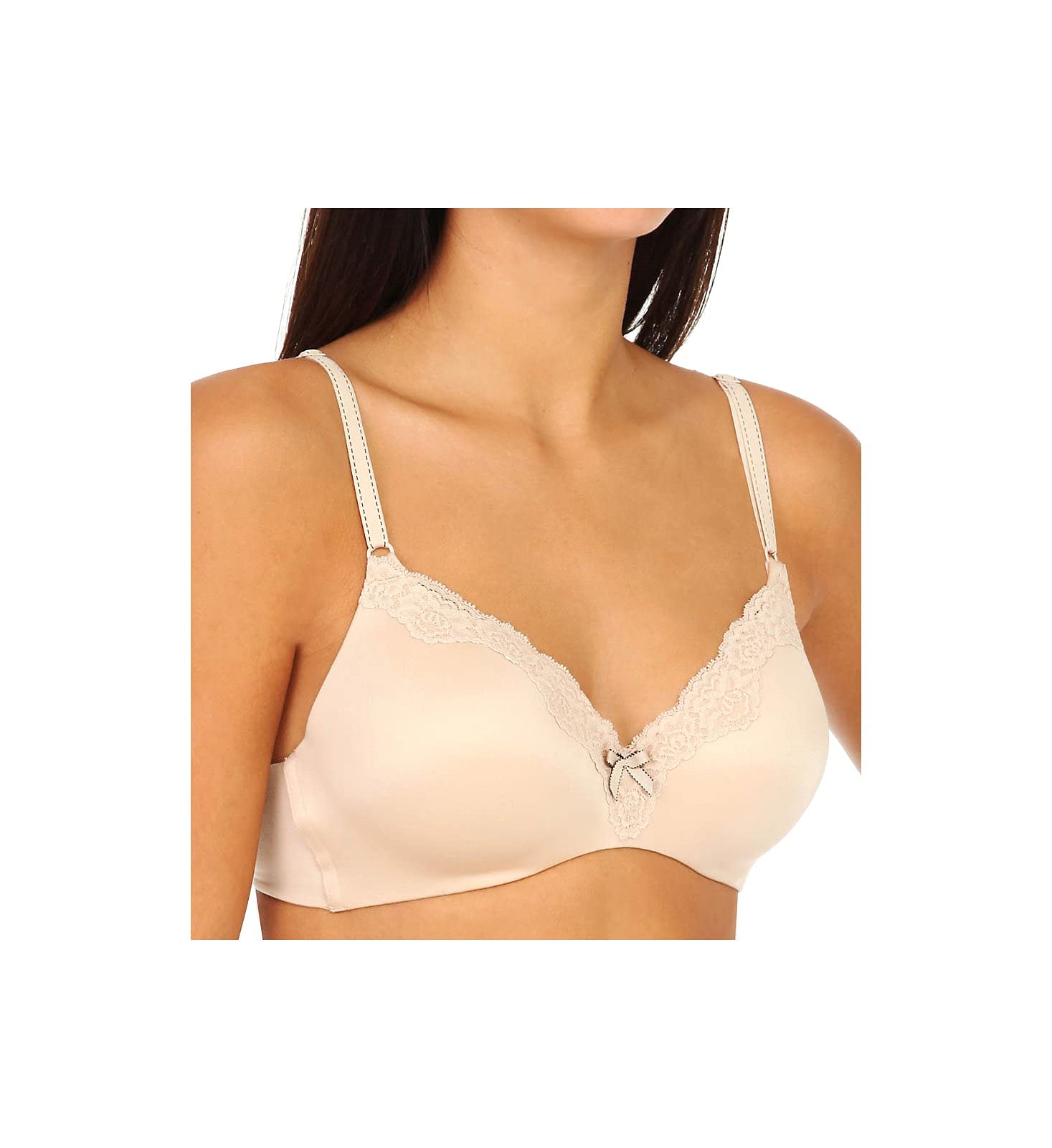 Maidenform Bras Comfort Devotion-Demi reggiseno avorio 34A EU senza ferretto