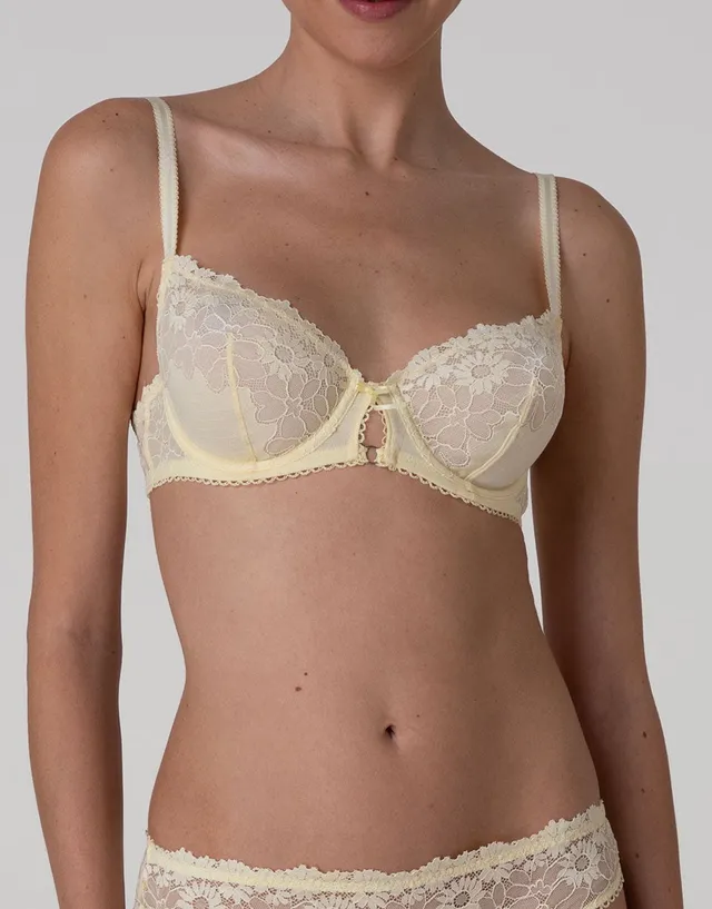 Lovable Garden Flowers Lace Reggiseno con Ferretto pizzo vaniglia