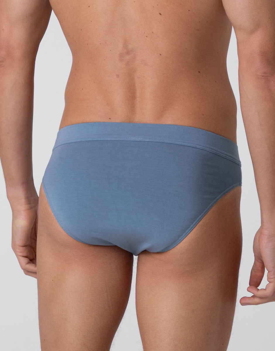 Lovable Lovely Modern Cotton Modal slip uomo azzurro cotone modal
