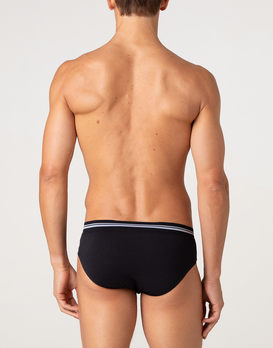 Lovable Lovely Slip Comfort 360 Stretch Cotton uomo nero elasticizzato