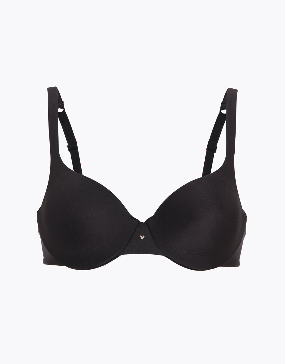 Lovable Invisible Lift Supreme reggiseno nero con ferretto imbottito