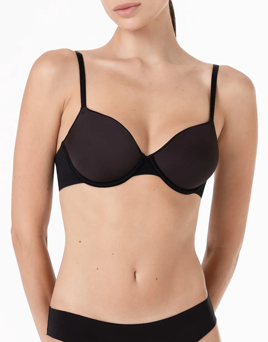 Lovable Invisible Breeze reggiseno con ferretto coppa spacer nero