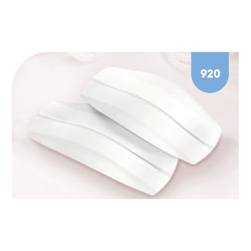 ABC Breast Care Accessori Cuscinetti per spalline in silicone trasparente 2 pezzi
