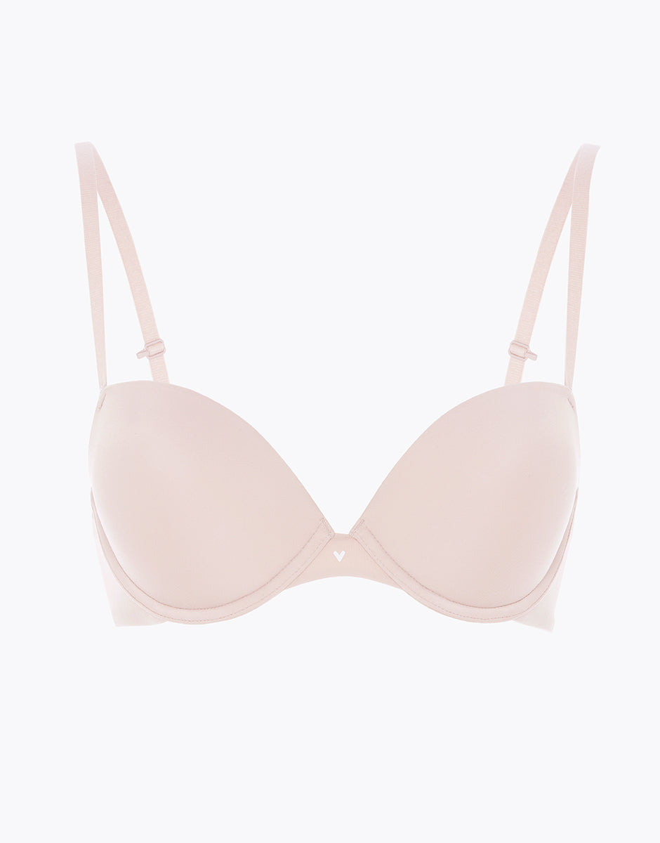 Lovable Invisible Secret reggiseno push-up con ferretto microfibra skin 2B coppa imbottita