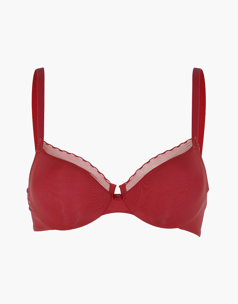 Lovable My Daily Comfort reggiseno con ferretto rosso lampone