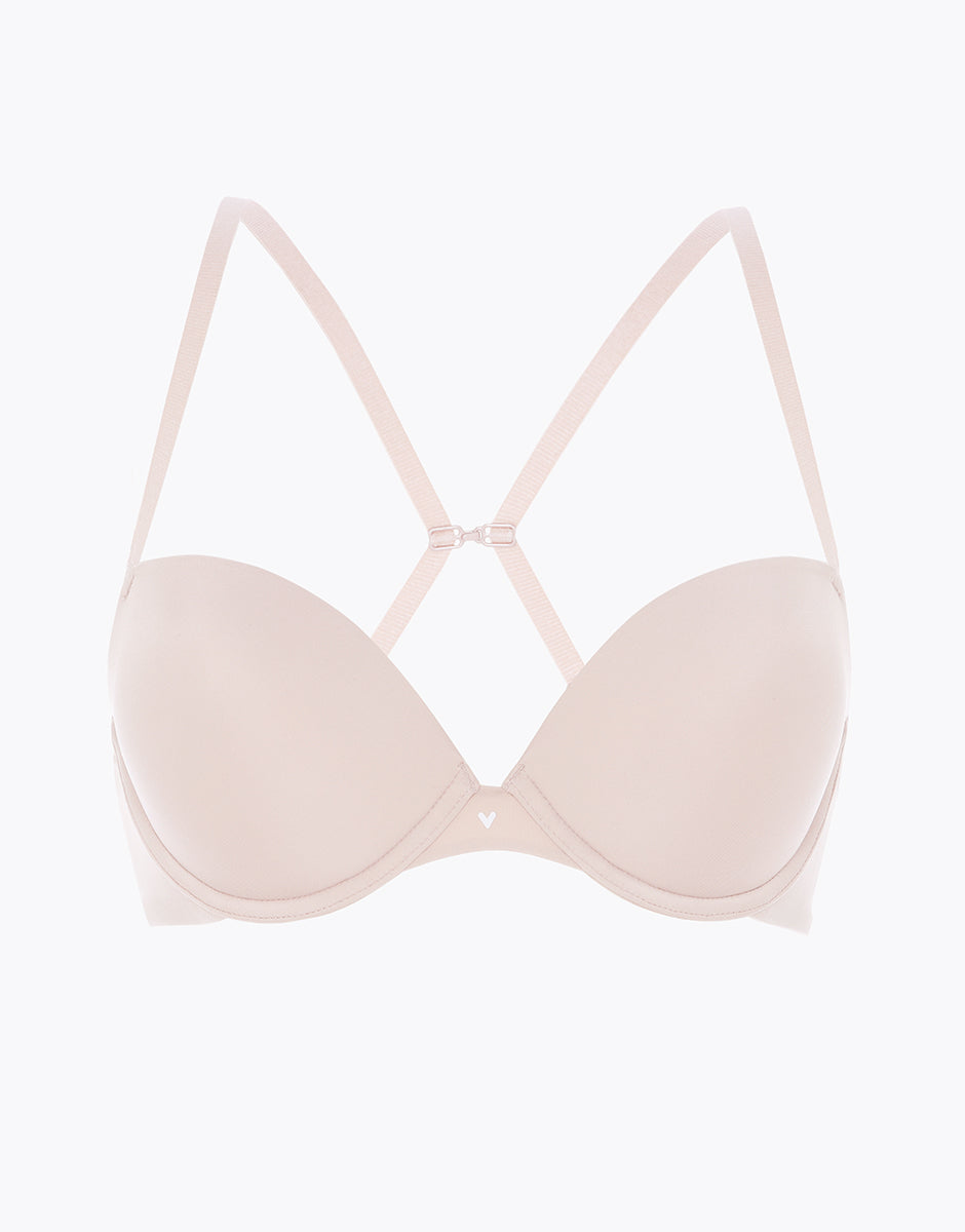 Lovable Invisible Secret reggiseno push-up con ferretto microfibra skin 2B coppa imbottita