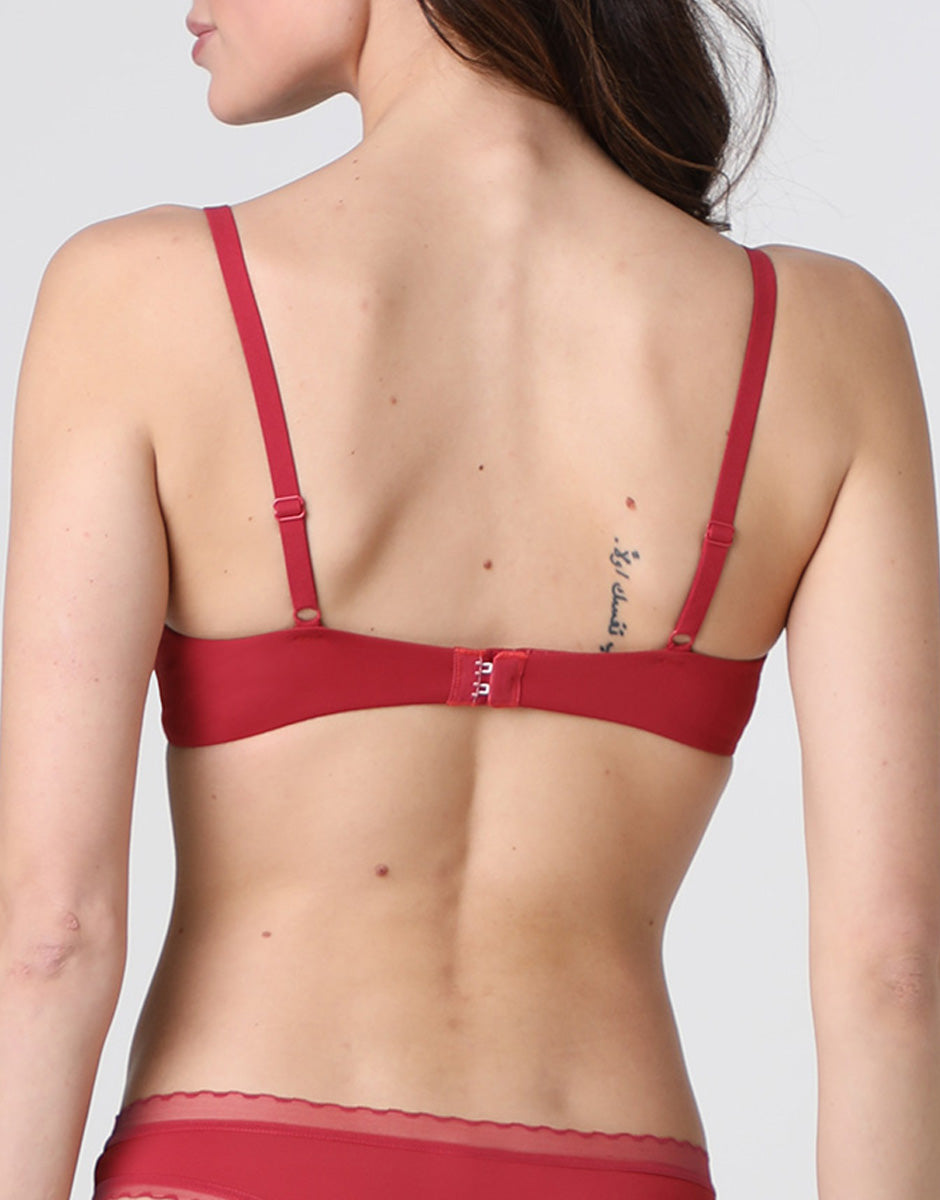 Lovable My Daily Comfort reggiseno senza ferretto rosso lampone