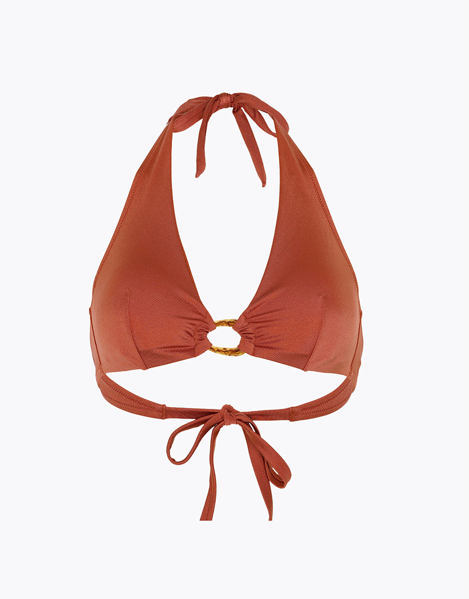 Lovable Glam Shiny Micro Costume reggiseno triangolo terra imbottito removibile