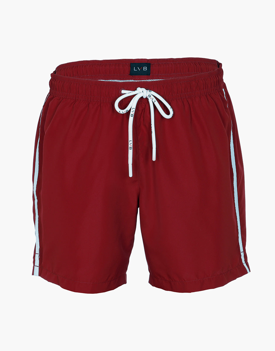 Lovable Glam Shiny Micro Universal Fast Dry costume boxer rosso tibetano