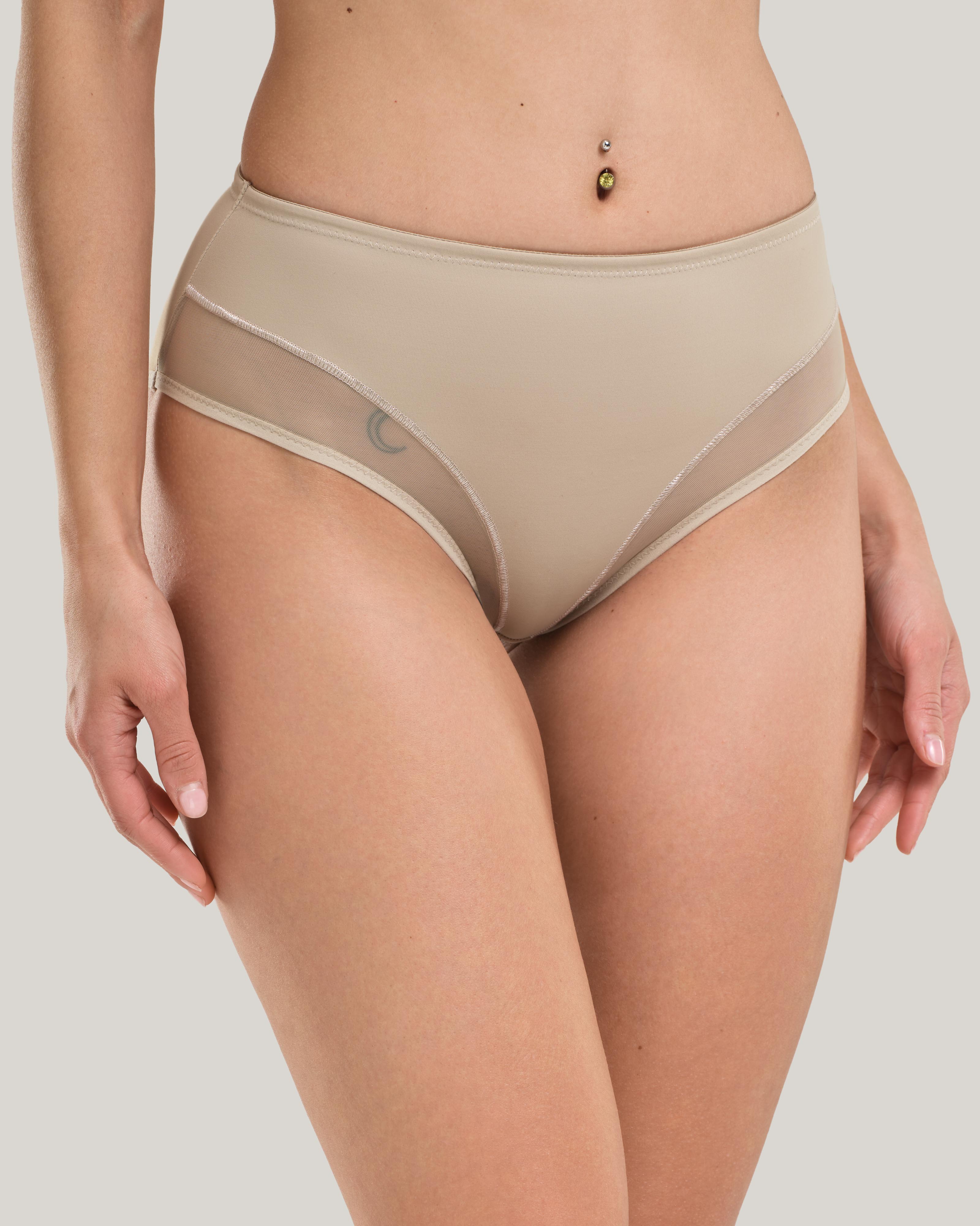 SPIMAN Style 551 slip Niagara taglia 2 in microfibra e tulle