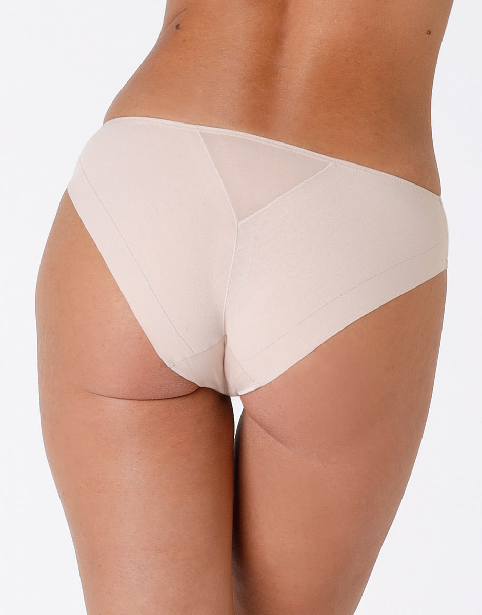 Lovable Invisible Cotton Slip color pelle in cotone