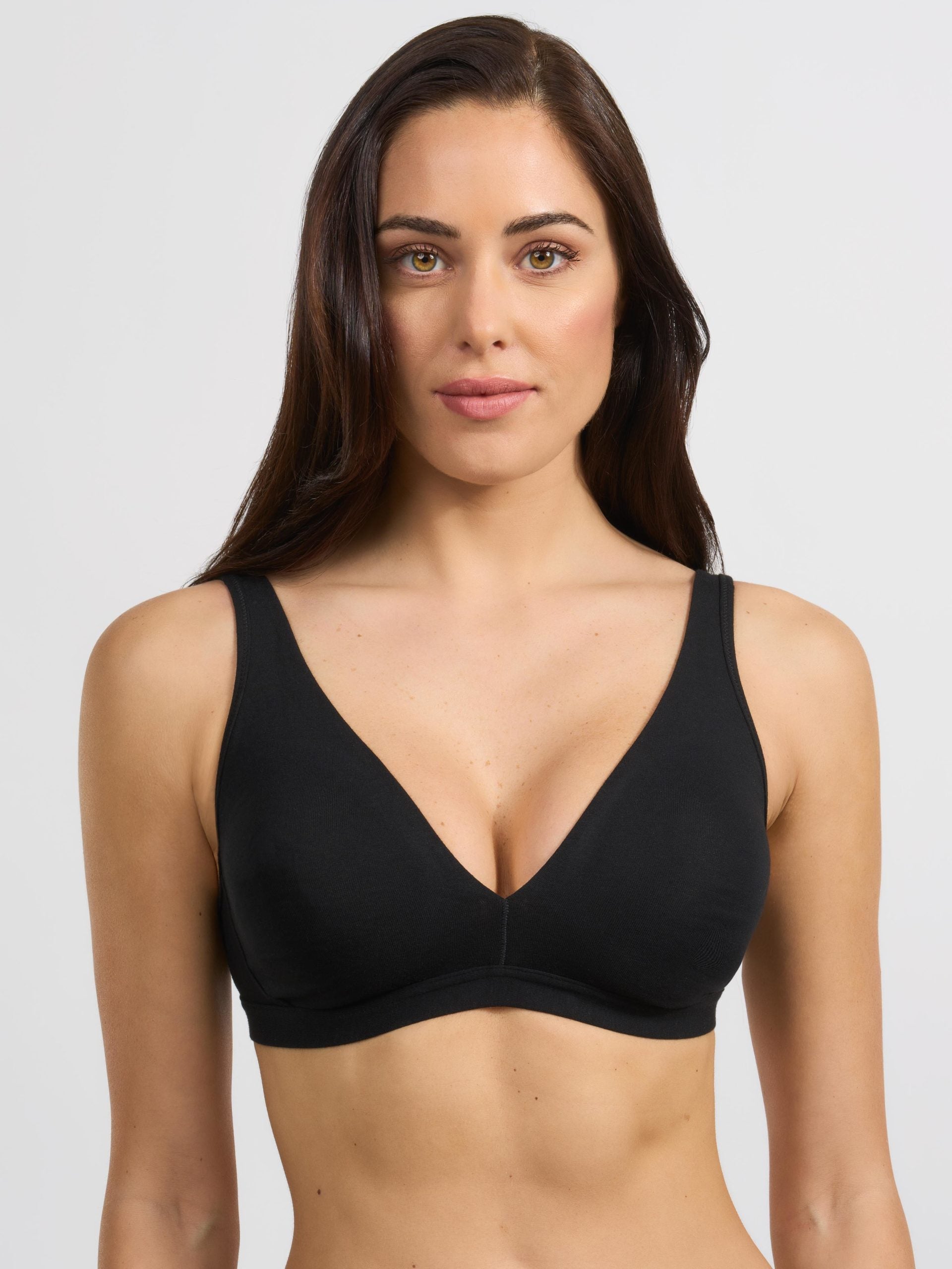 SPIMAN Millennial reggiseno modello vela bianco coppa B in cotone