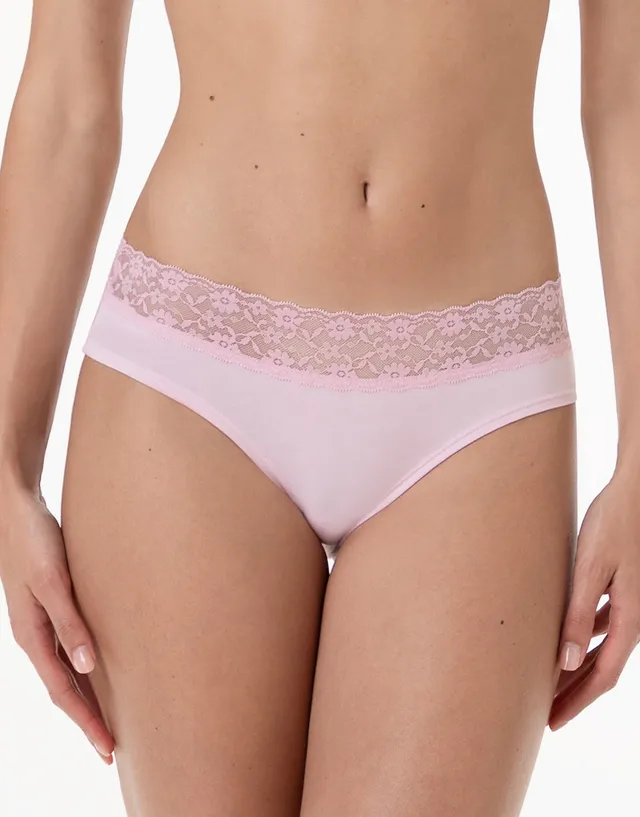Lovable So Lacy Panties Table Panties slip midi rosa confetto taglia 3/M in cotone