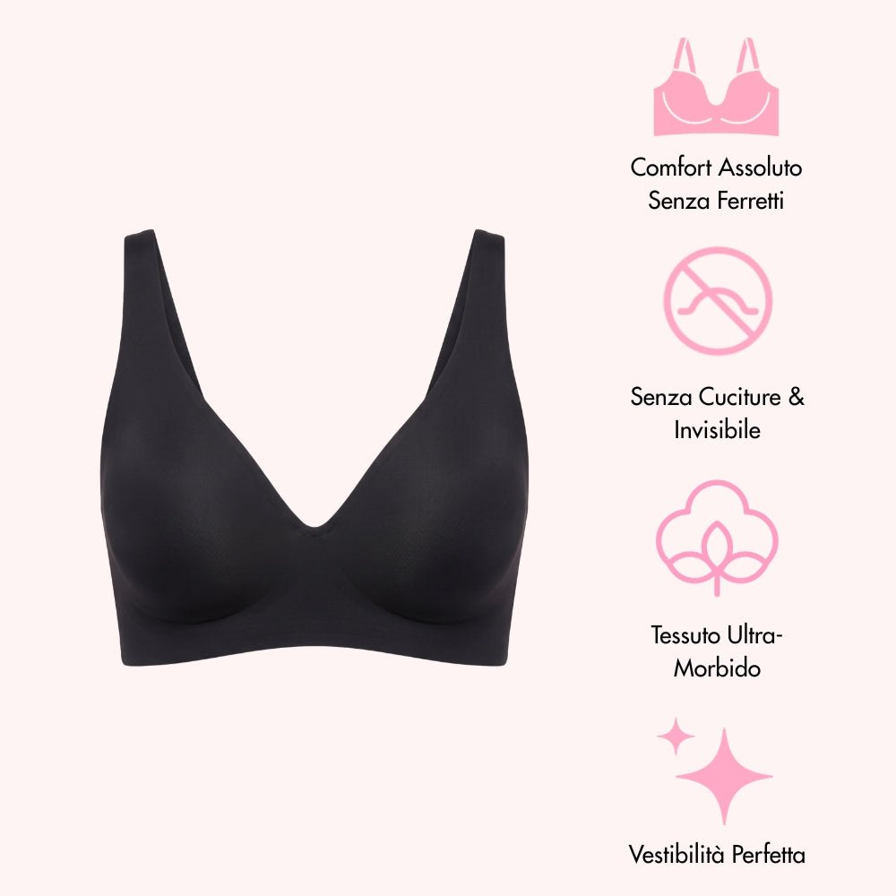 Notorious Notorious N°02 reggiseno con scollatura a V senza ferretti