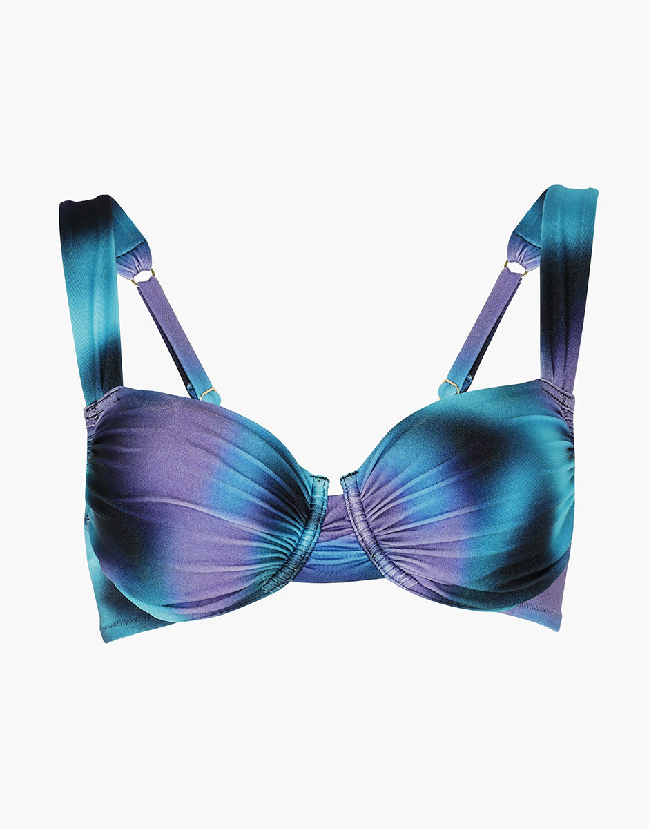 Lovable Glam Shiny Micro Printed Trendy Shiny Micro reggiseno balconette con ferretto multicolor