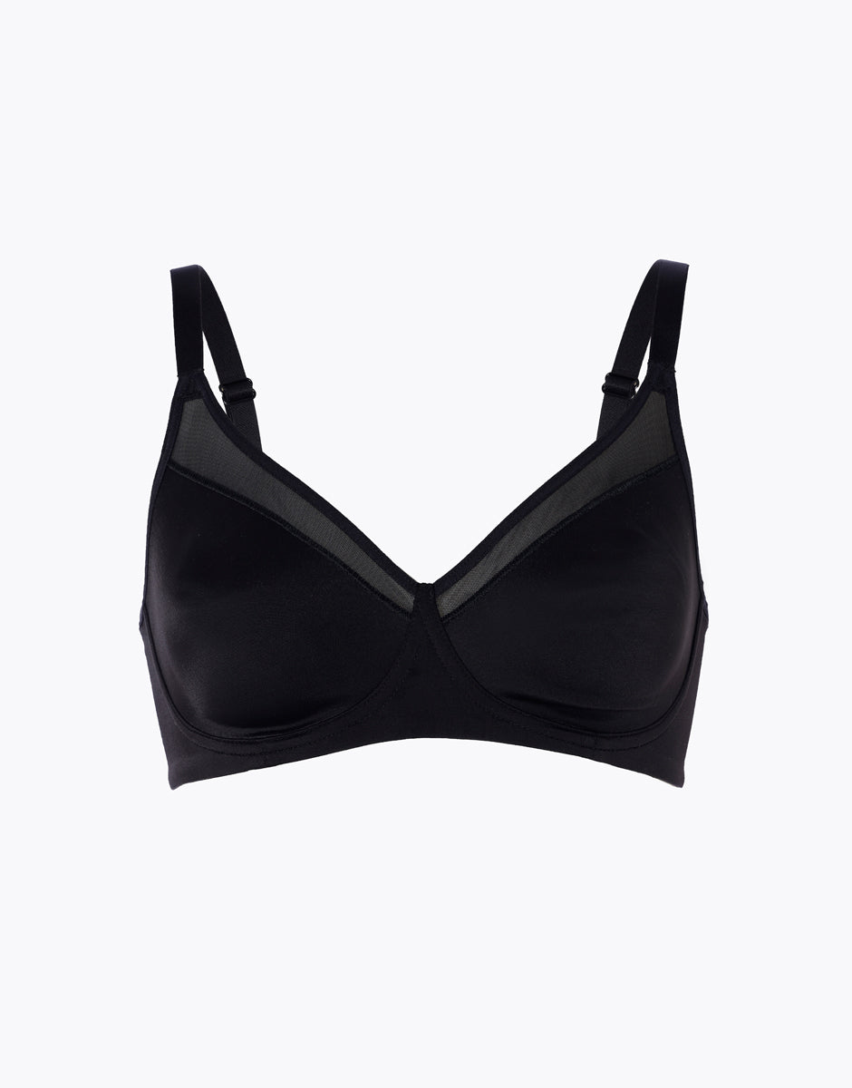 Lovable Body Bliss Generous Modern Shaping reggiseno nero microfibra