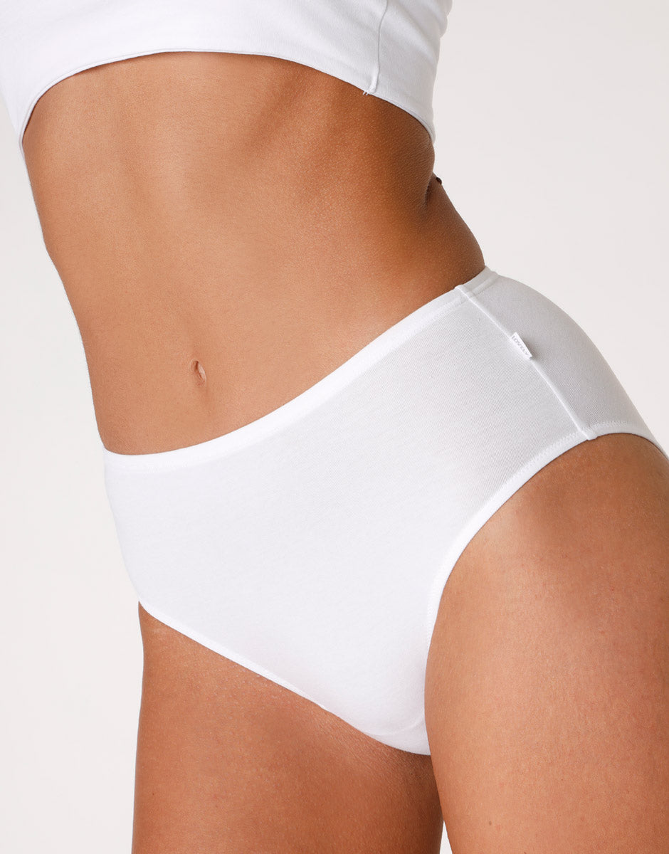 Lovable Lovely slip midi bianco cotone modal vellutato