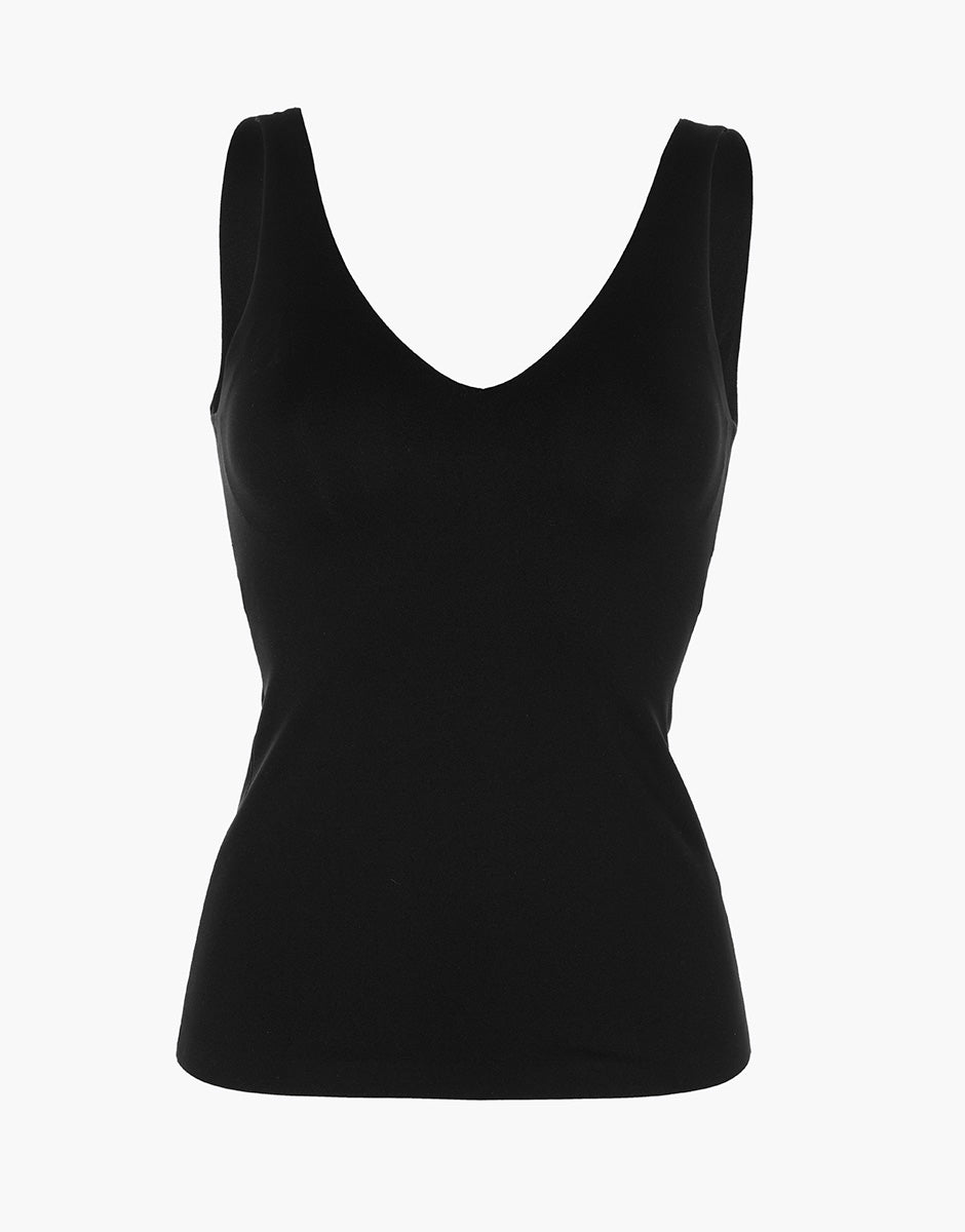 Lovable Invisible Fusion canotta con reggiseno integrato nera 2/S