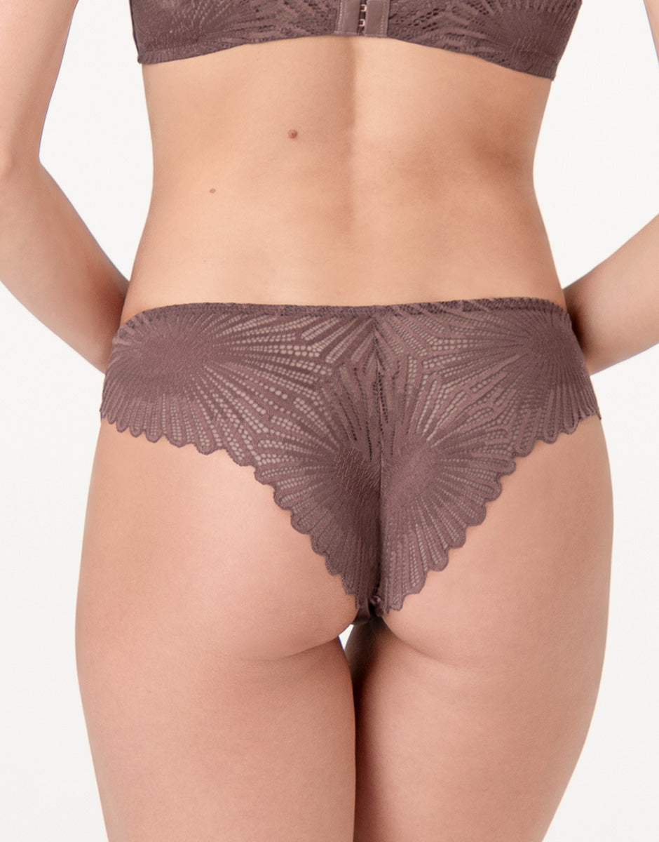 Lovable So Lacy Panties Blowball Lacy Micro brasiliano nocciola