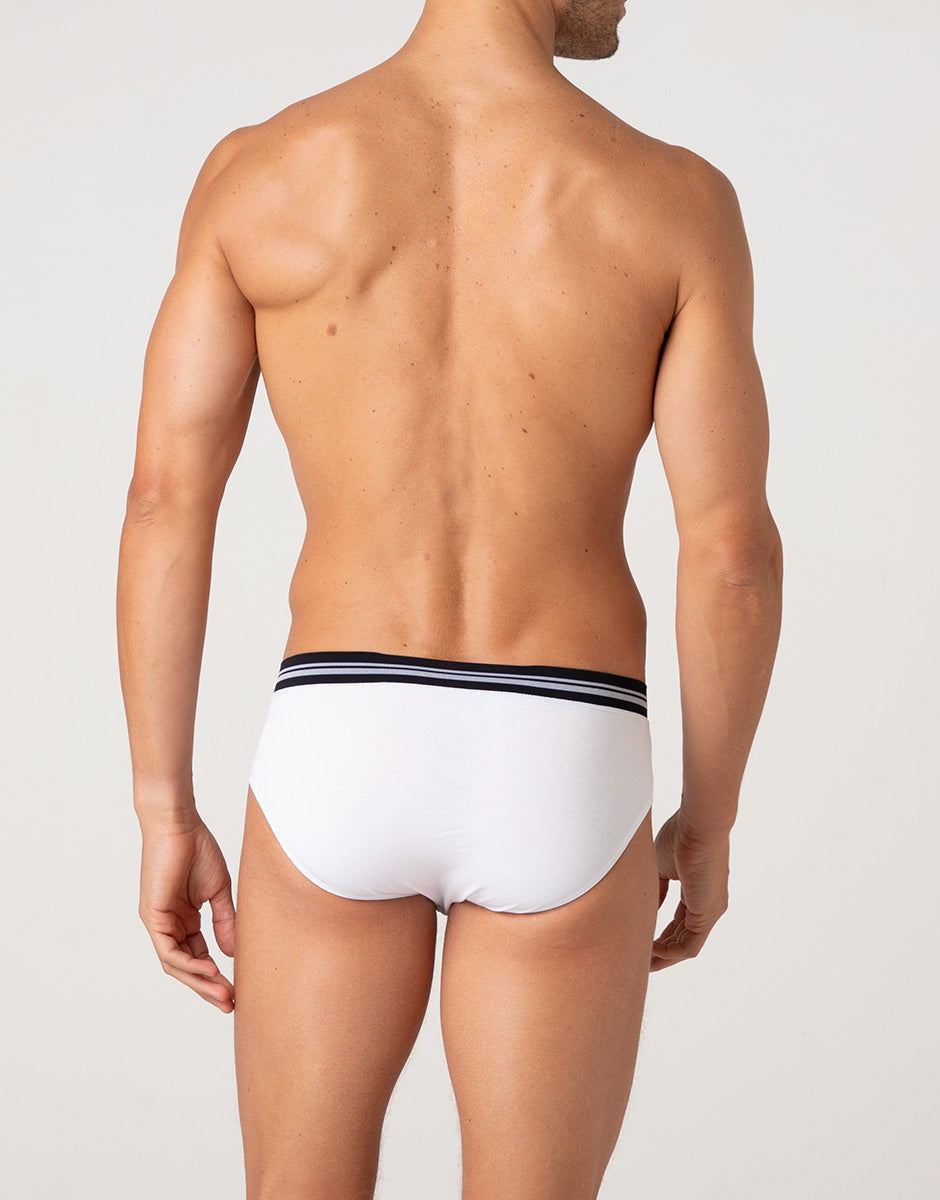 Lovable Lovely Comfort 360 Stretch Cotton slip uomo bianco