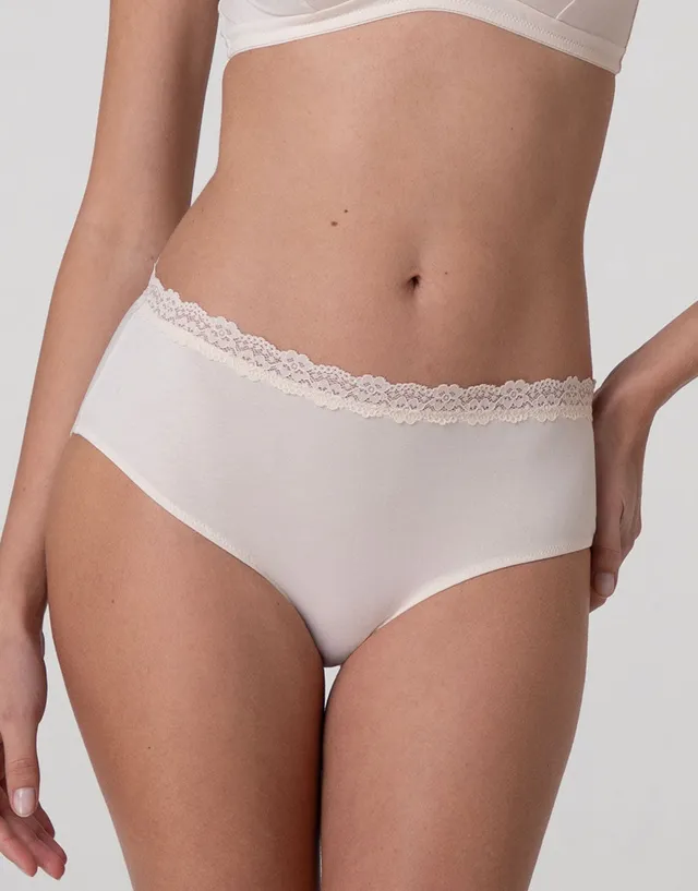 Lovable So Lacy Panties Trendy Modal slip alto avorio perlato