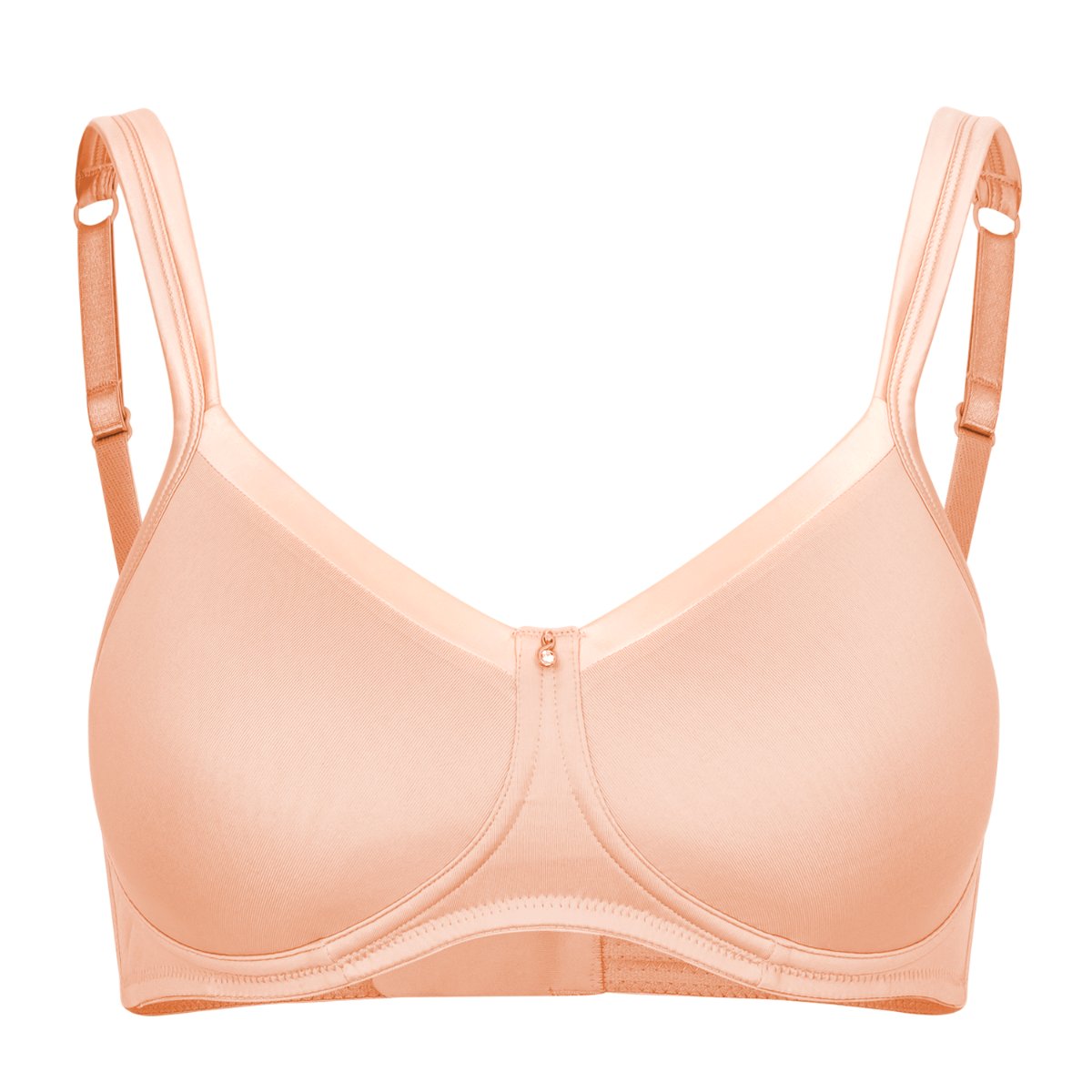 ABC Breast Care Reggiseni Satin Trimm T-Shirt 134 reggiseno con taschine e finiture in raso