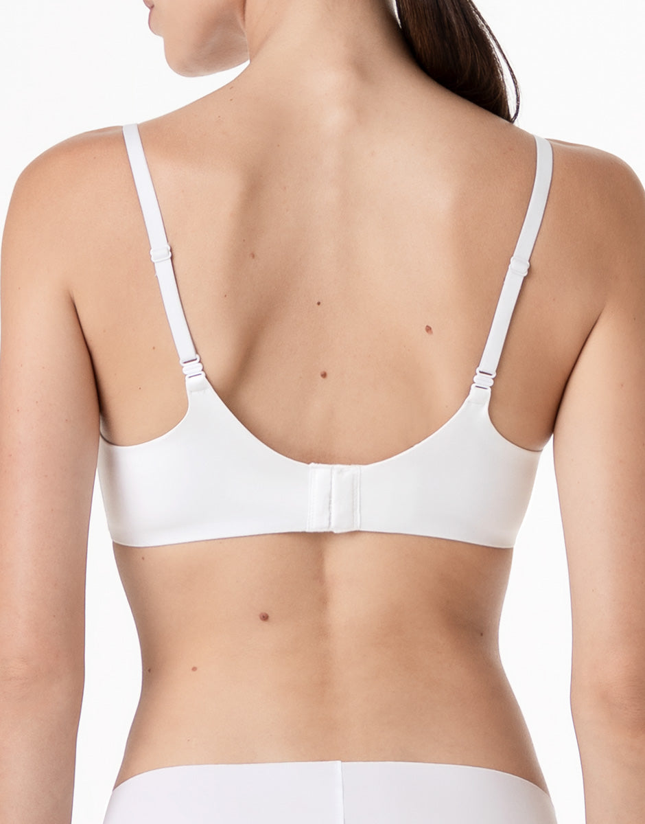 Lovable Invisible Essence reggiseno senza ferretto bianco, coppe imbottite