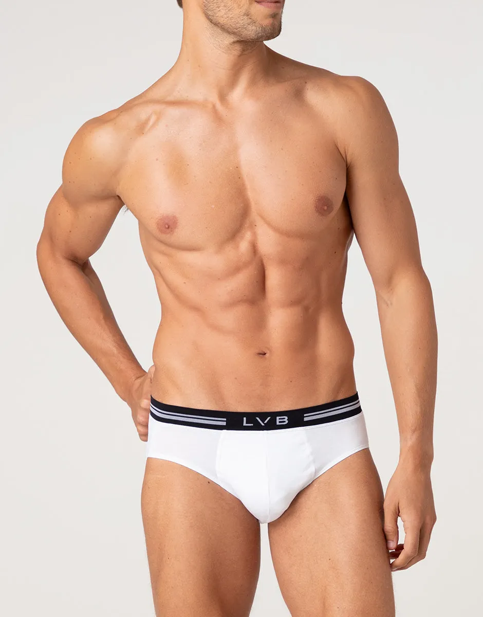 Lovable Lovely Comfort 360 Stretch Cotton slip uomo bianco