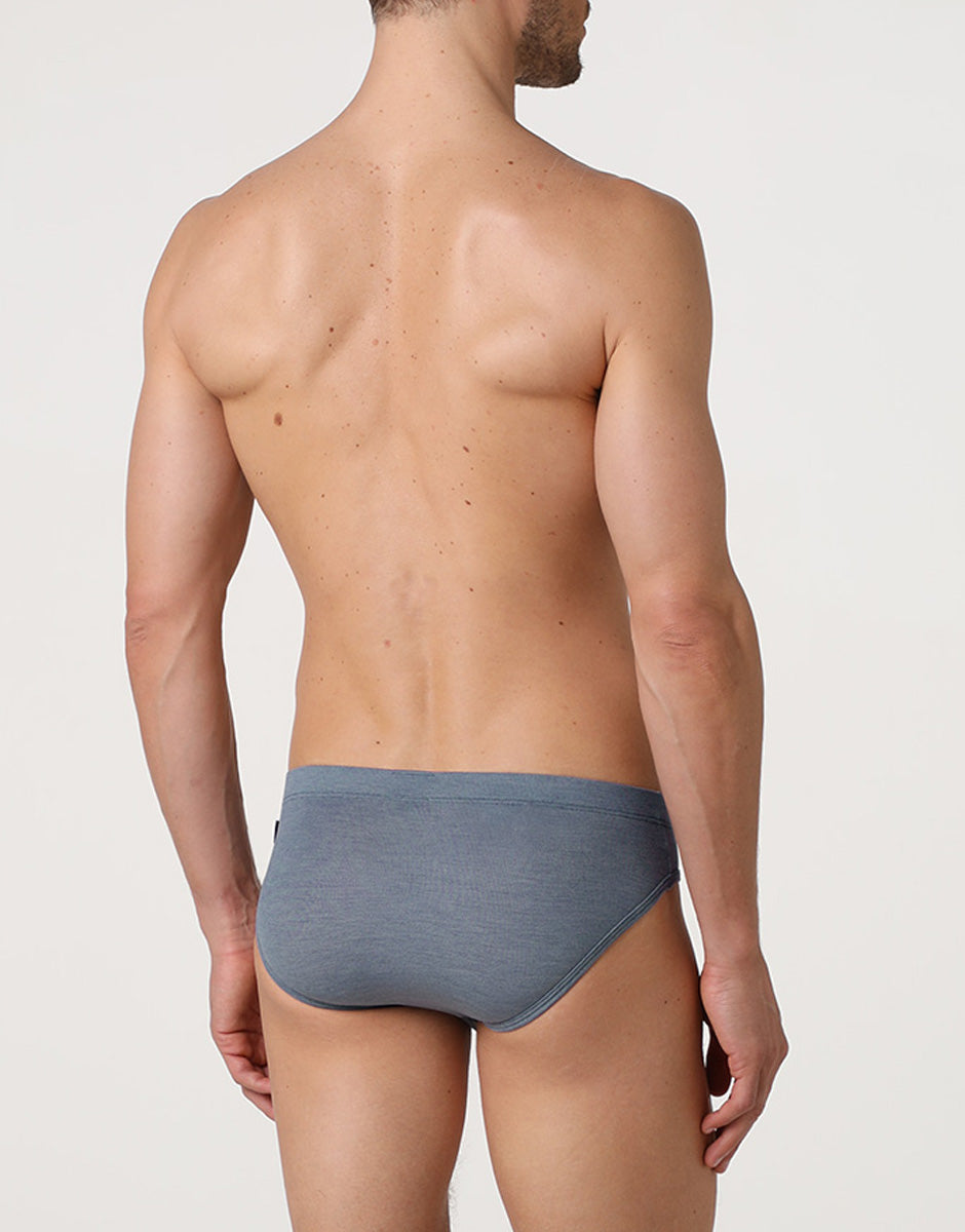 Lovable Lovely Piquet Micromodal slip avio scuro