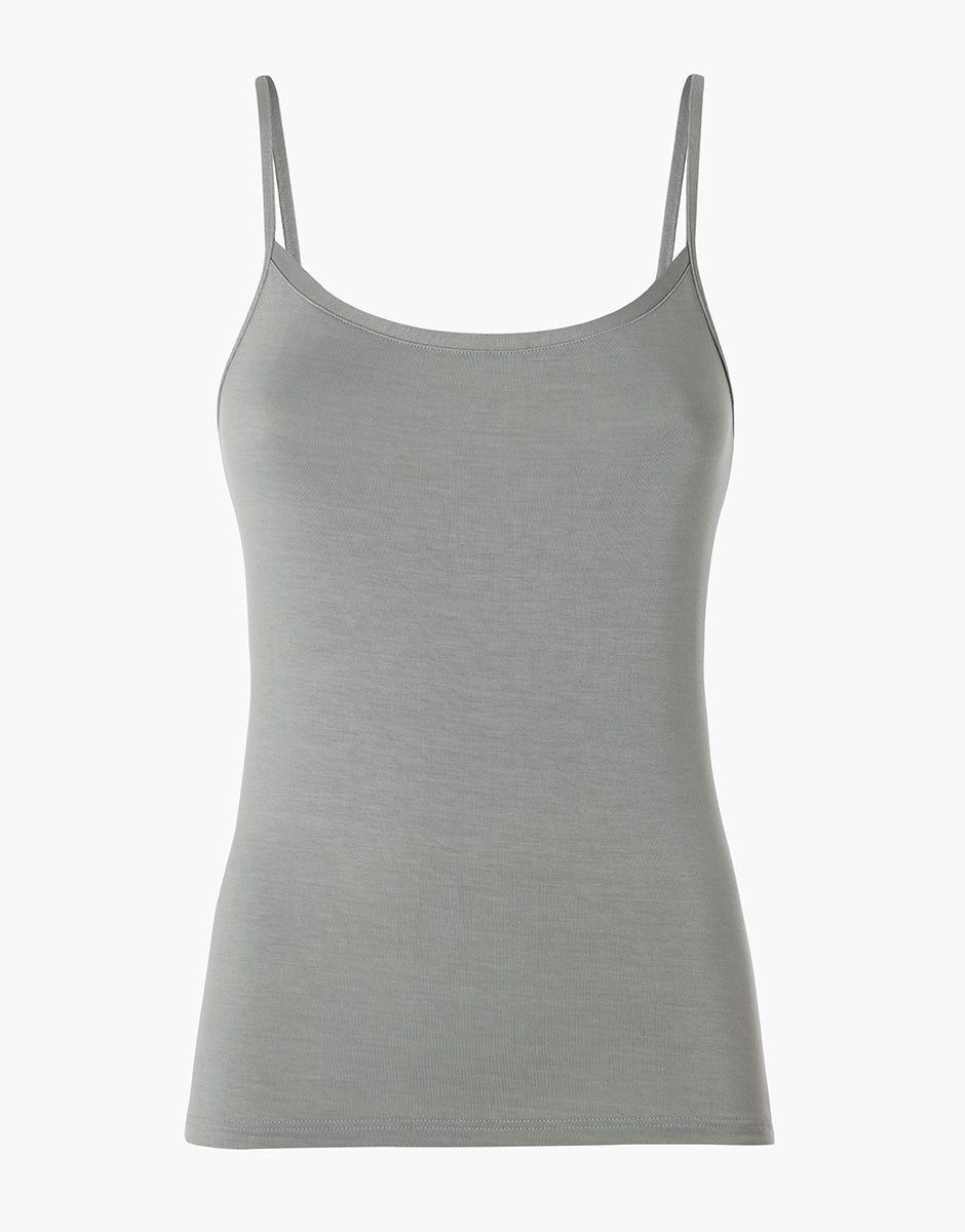 Lovable Basic Soul L7012E1-14O top verde vintage in viscosa