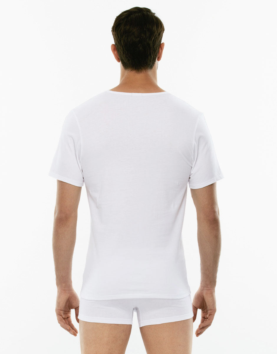 Lovable Basic Soul T-shirt girocollo 100% Pure Cotton bianca