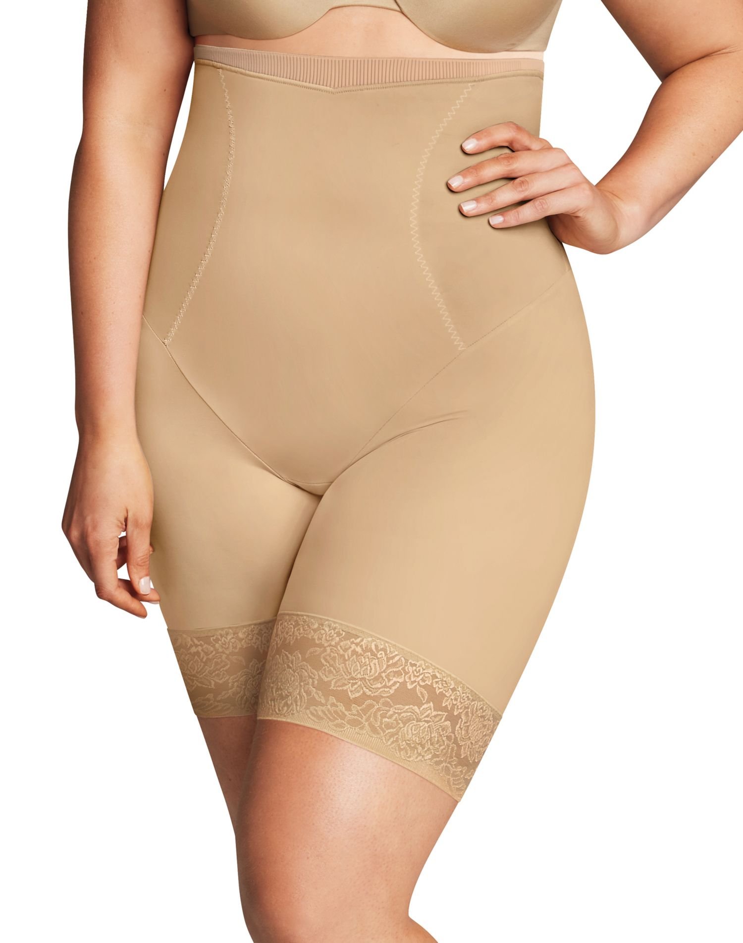 Maidenform Thigh Slimmers Hi-Waist Thigh Slimmer guaina donna