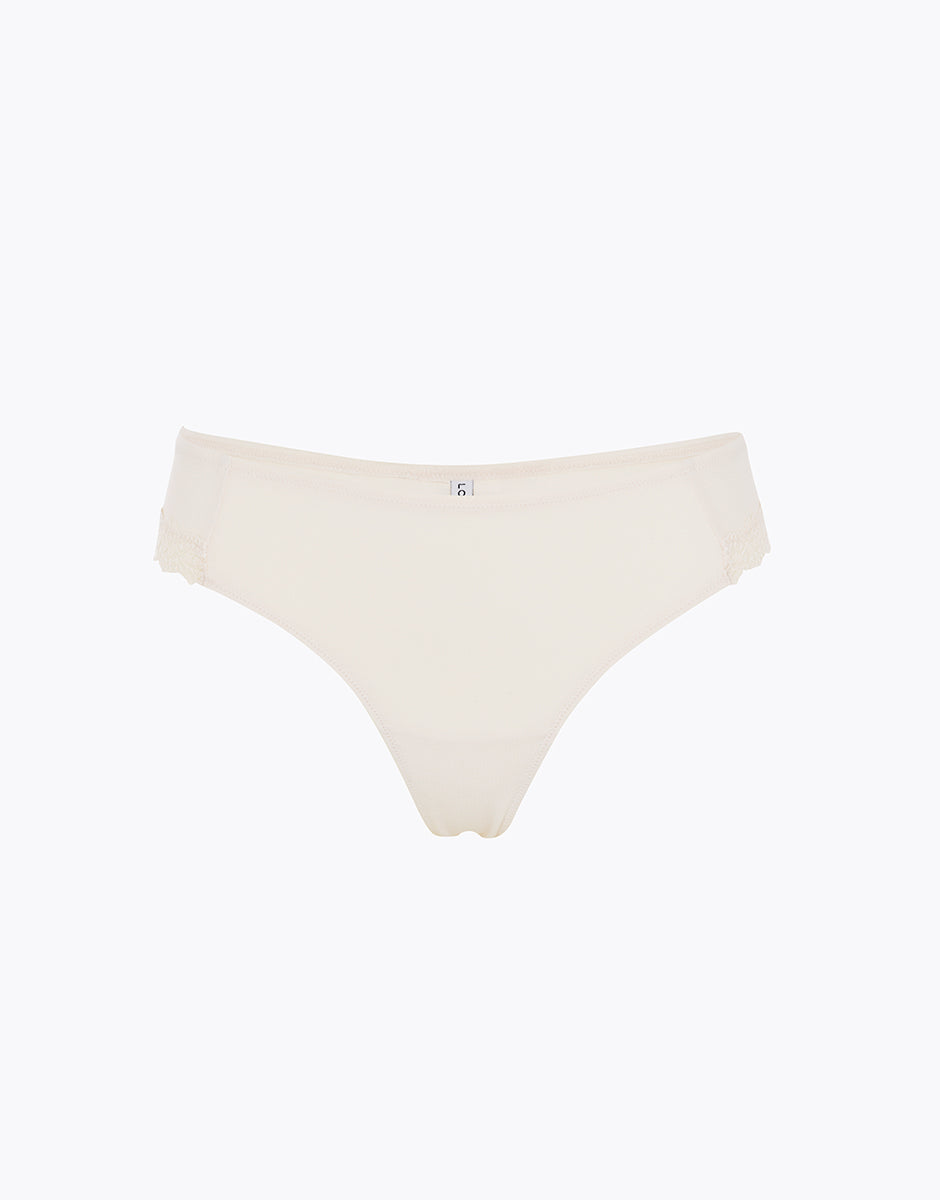 Lovable So Lacy Panties Trendy Modal slip brasiliano avorio perlato