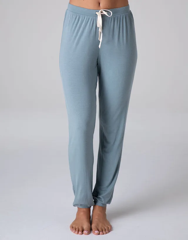 Lovable Basic Soul pantaloni lunghi con polsino in viscosa elasticizzata carta da zucchero