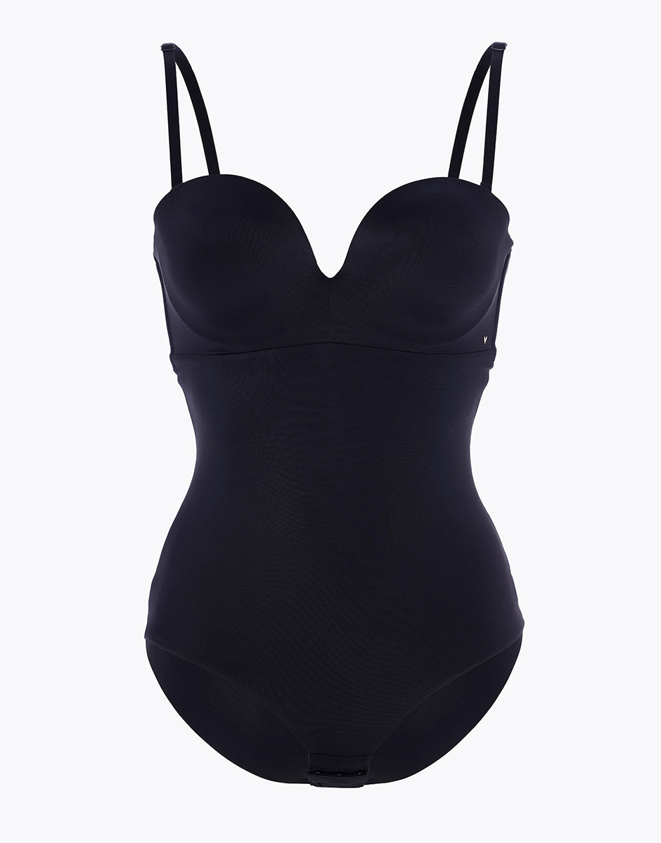 Lovable Body Bliss body strapless nero taglia 3B-5D microfibra