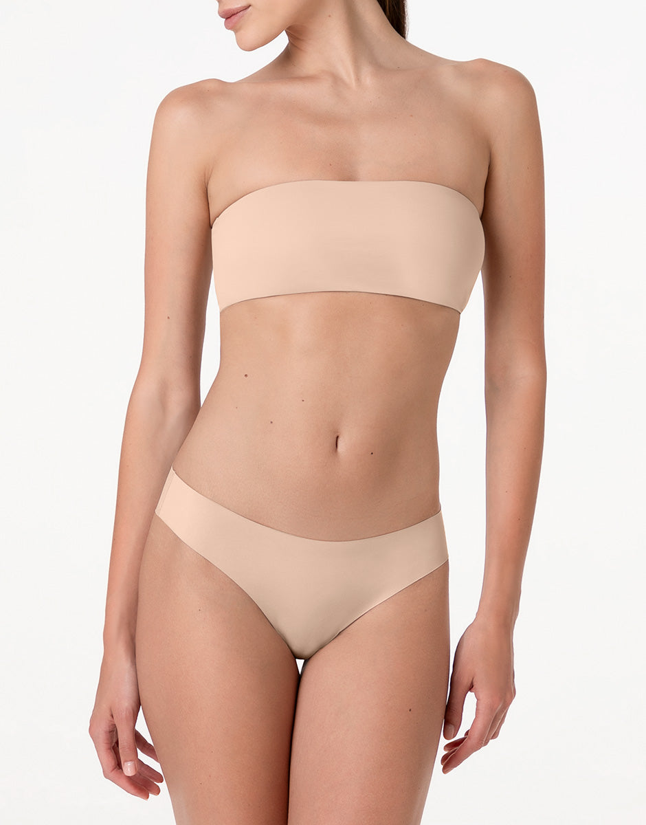 Lovable My Daily Comfort Second Skin Micro brasiliano nudo chiaro in microfibra