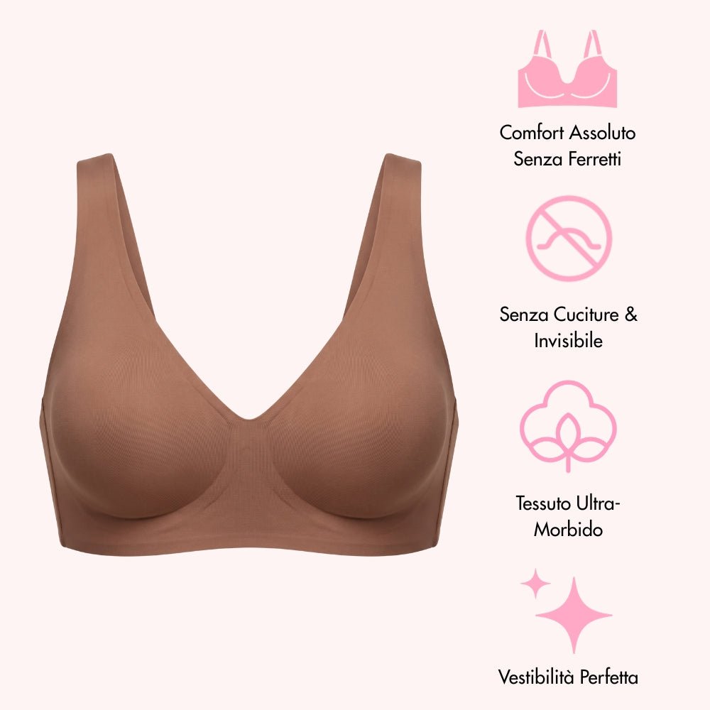 Notorious Notorious N°02 reggiseno con scollatura a V senza ferretti