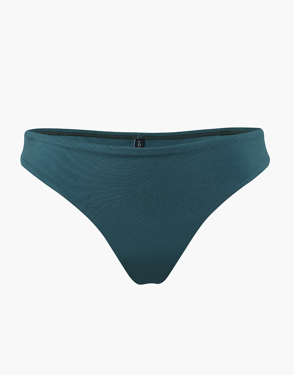Lovable Glam Shiny Micro costume brasiliano verde mediterraneo microfibra lucida