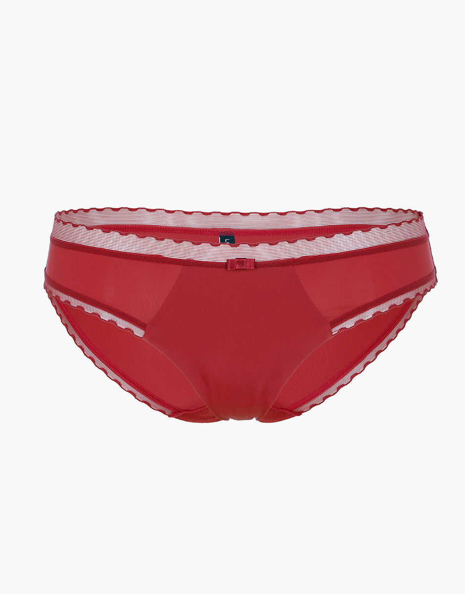 Lovable My Daily Comfort slip in microfibra rosso lampone