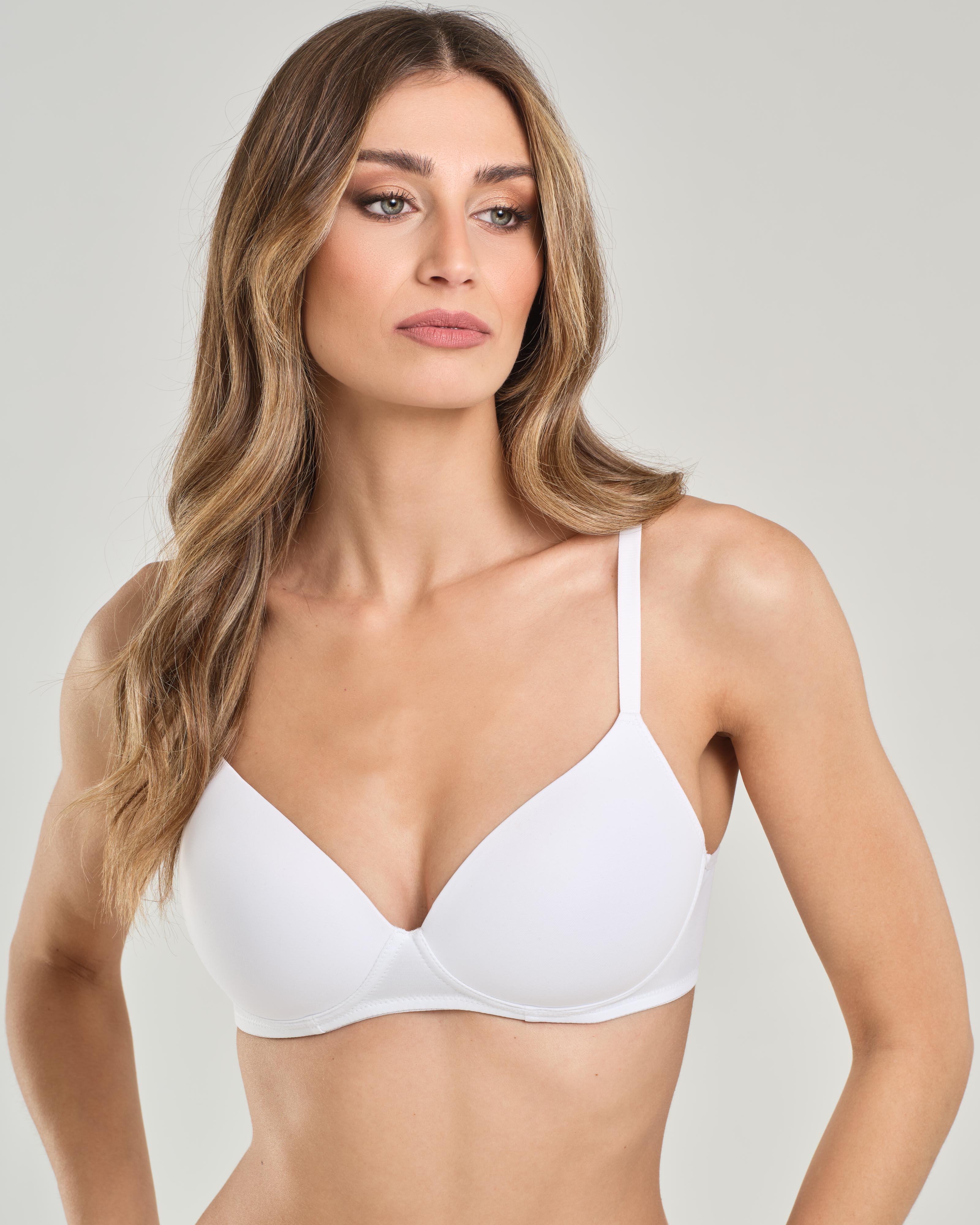 SPIMAN Design Reggiseno senza ferretto nero coppa B