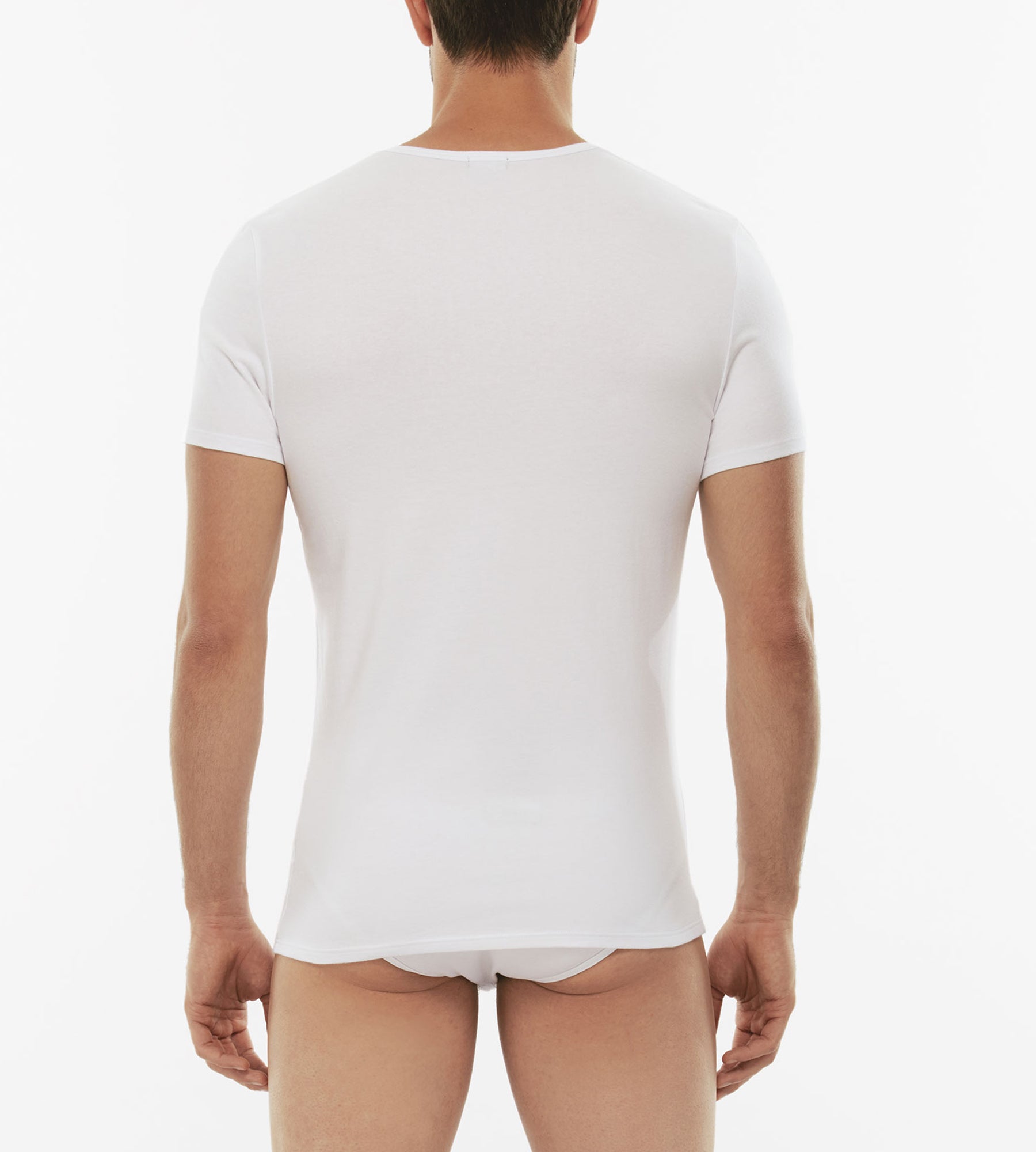 Lovable Basic Soul Cotton Stretch T-shirt girocollo bianco
