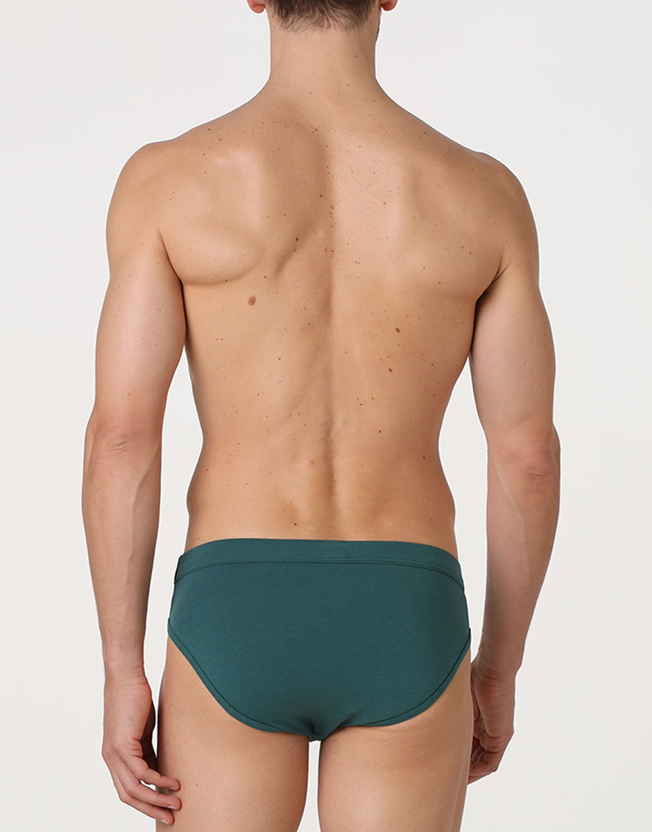 Lovable Lovely Sporty Stretch Cotton slip verde mediterraneo e turchese in cotone elasticizzato