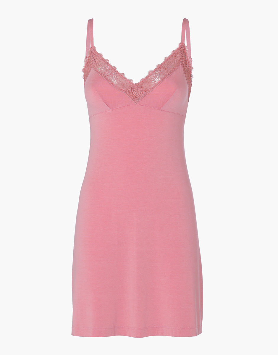 Lovable Basic Soul Elegant Modal sottoveste rosa malva modal elasticizzato