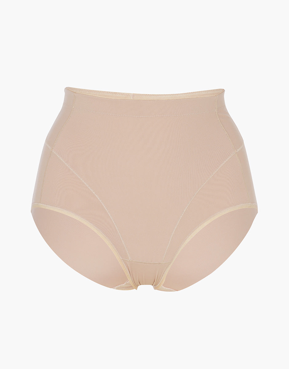 Lovable Body Bliss Sculpt Shaping Guaina midi nudo chiaro, microfibra