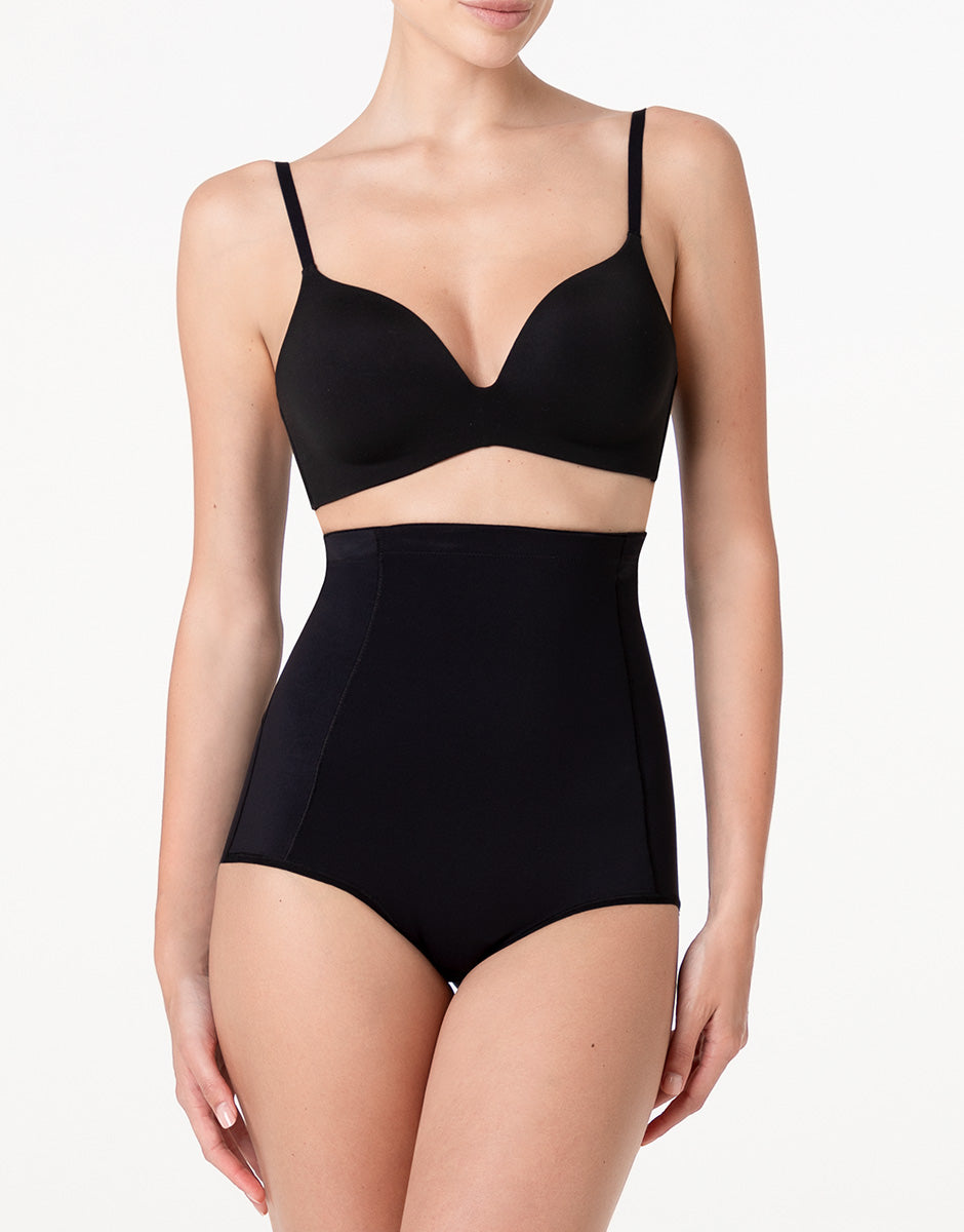 Lovable Body Bliss Guaina vita alta nera modellante in microfibra
